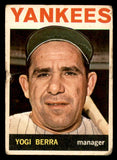 1964 Topps Baseball #021 Yogi Berra Yankees GD-VG 540743