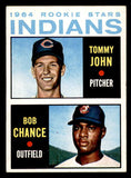 1964 Topps Baseball #146 Tommy John Indians EX+/EX-MT 540744
