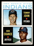 1964 Topps Baseball #146 Tommy John Indians EX+/EX-MT 540745