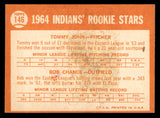 1964 Topps Baseball #146 Tommy John Indians EX-MT 540746