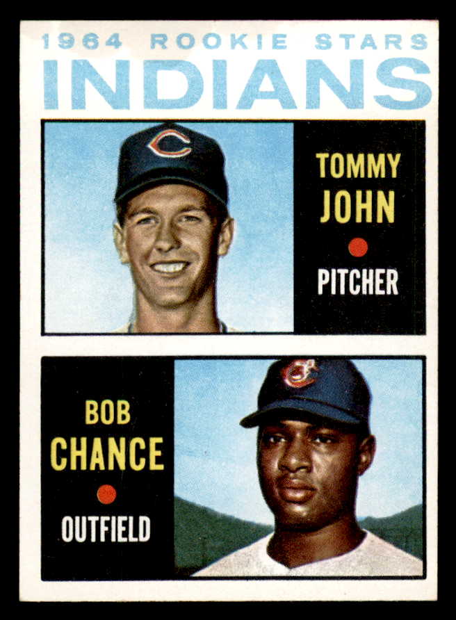 1964 Topps Baseball #146 Tommy John Indians NR-MT 540747