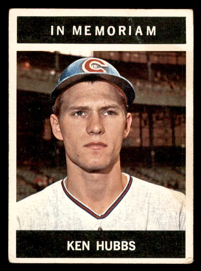 1964 Topps Baseball #550 Ken Hubbs Cubs GD-VG 540750