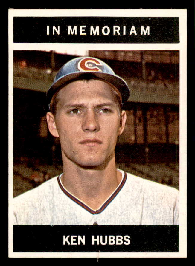 1964 Topps Baseball #550 Ken Hubbs Cubs NR-MT 540751