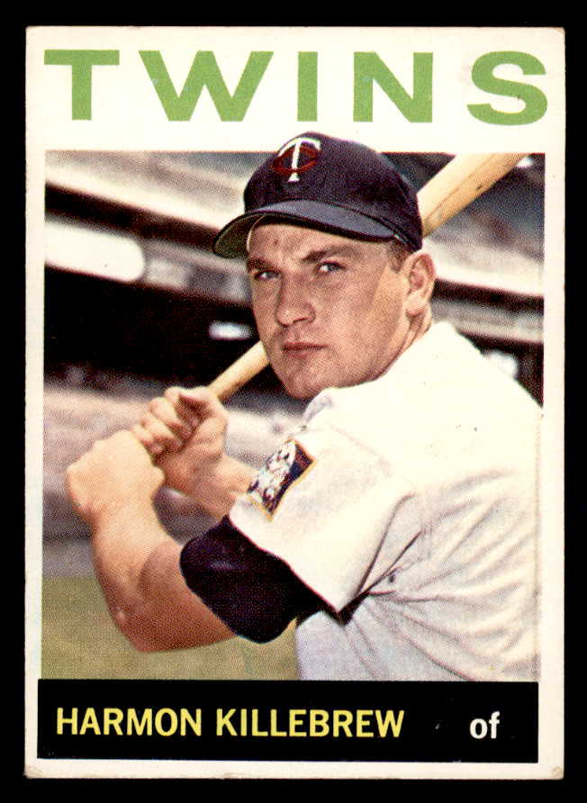 1964 Topps Baseball #177 Harmon Killebrew Twins VG 540752