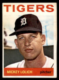 1964 Topps Baseball #128 Mickey Lolich Tigers VG 540757