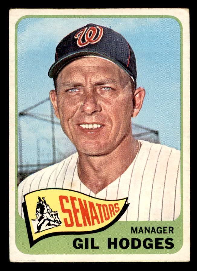 1965 Topps Baseball #099 Gil Hodges Senators VG-EX 540759