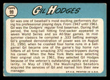 1965 Topps Baseball #099 Gil Hodges Senators VG-EX 540759