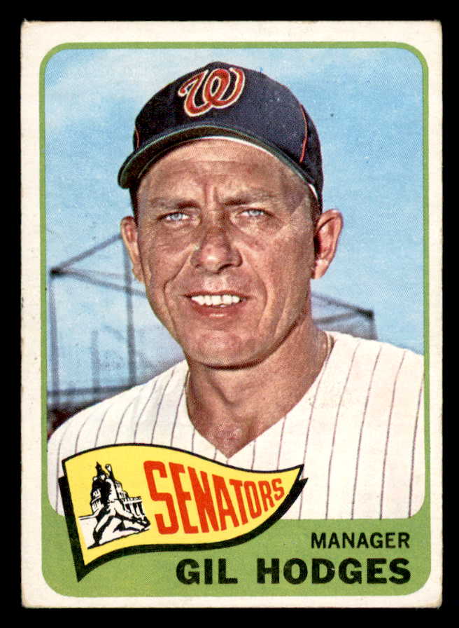 1965 Topps Baseball #099 Gil Hodges Senators VG-EX 540760