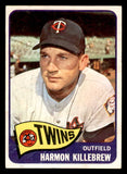 1965 Topps Baseball #400 Harmon Killebrew Twins Poor 540761