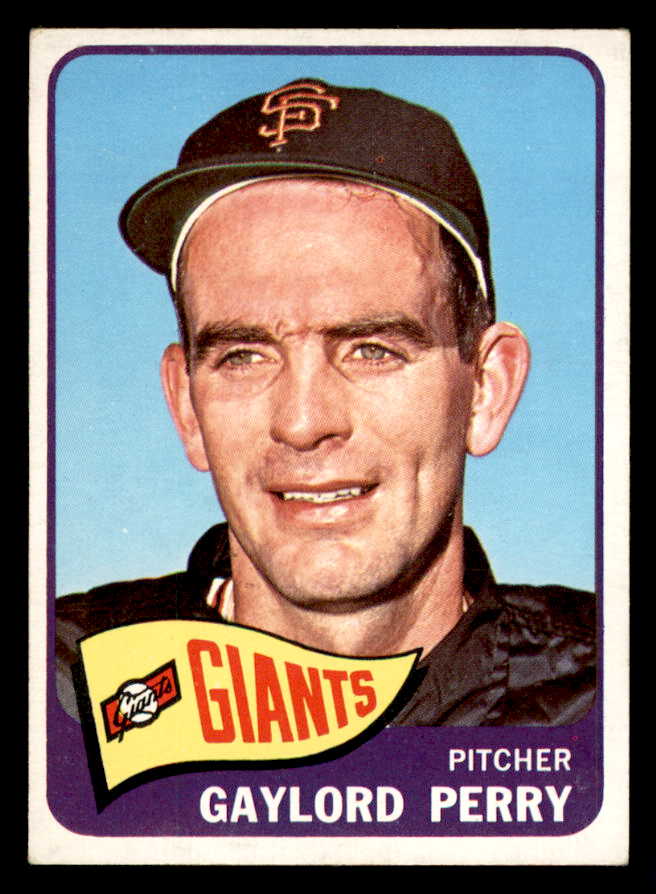1965 Topps Baseball #193 Gaylord Perry Giants EX 540765