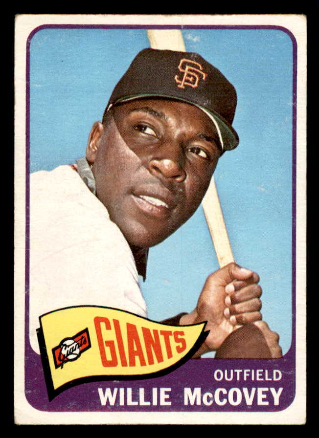 1965 Topps Baseball #176 Willie McCovey Giants VG 540766