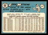 1965 Topps Baseball #500 Eddie Mathews Braves EX 540771