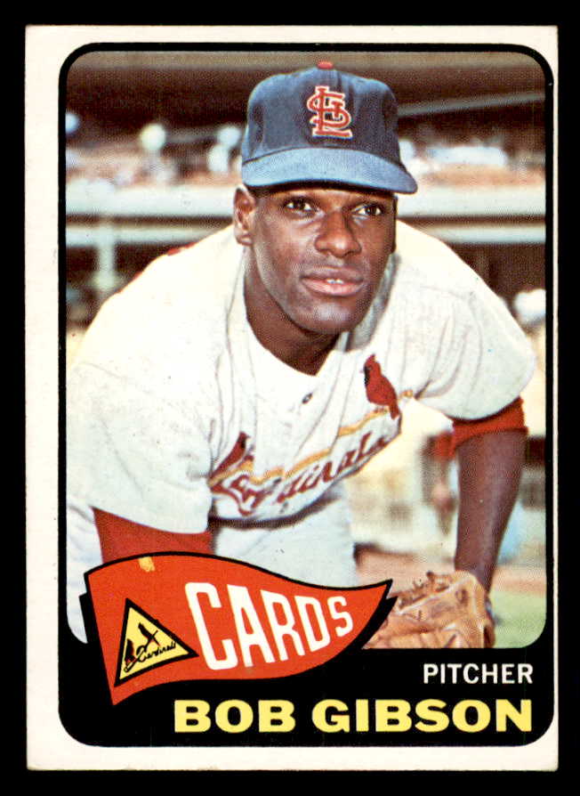 1965 Topps Baseball #320 Bob Gibson Cardinals EX 540773
