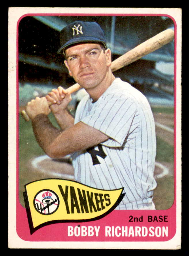 1965 Topps Baseball #115 Bobby Richardson Yankees EX-MT 540775