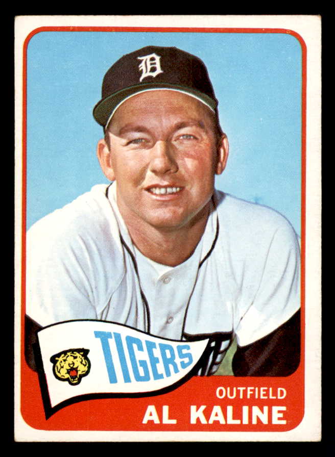 1965 Topps Baseball #130 Al Kaline Tigers EX 540776