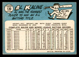 1965 Topps Baseball #130 Al Kaline Tigers VG-EX 540777