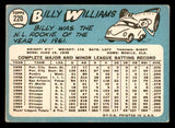 1965 Topps Baseball #220 Billy Williams Cubs VG-EX 540783