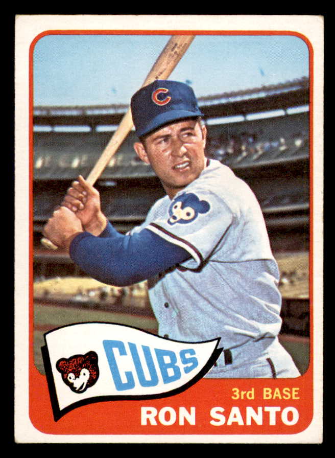 1965 Topps Baseball #110 Ron Santo Cubs VG-EX 540784