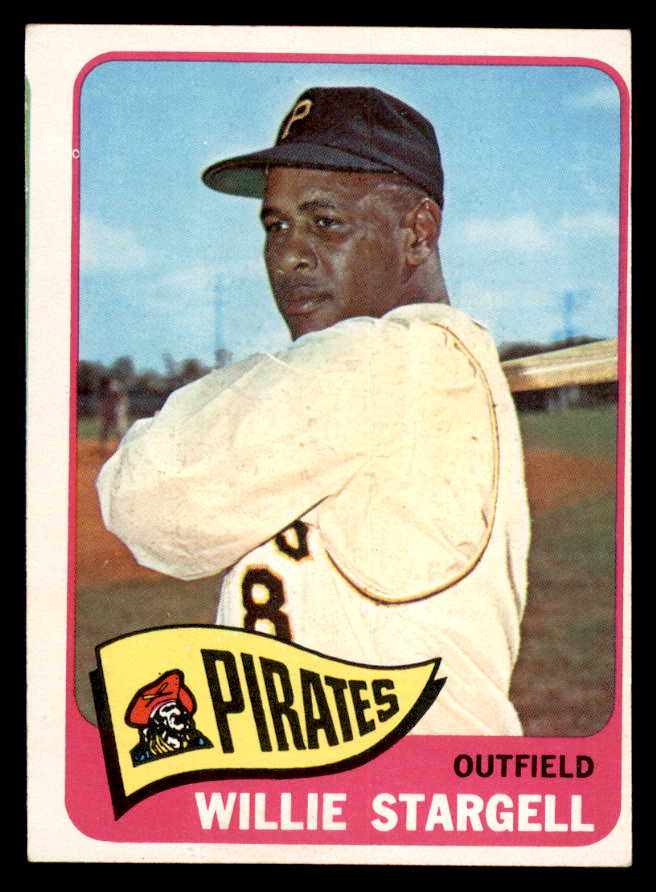 1965 Topps Baseball #377 Willie Stargell Pirates VG 540787