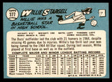 1965 Topps Baseball #377 Willie Stargell Pirates VG 540787