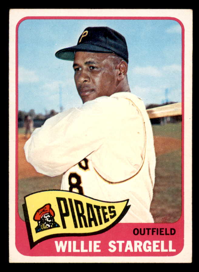1965 Topps Baseball #377 Willie Stargell Pirates EX 540788
