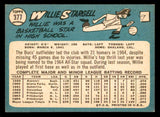 1965 Topps Baseball #377 Willie Stargell Pirates EX 540788