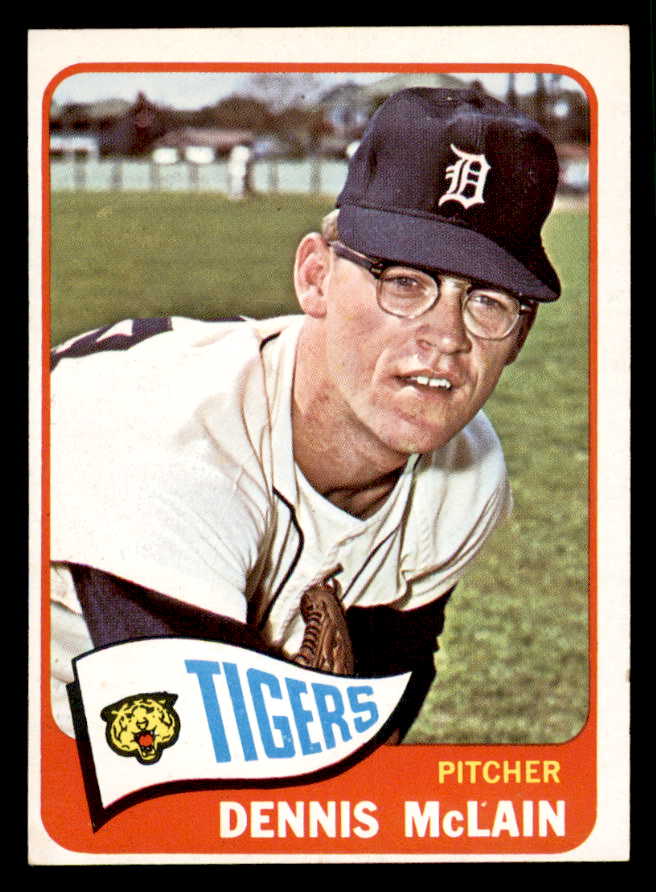 1965 Topps Baseball #236 Denny McLain Tigers EX-MT 540791