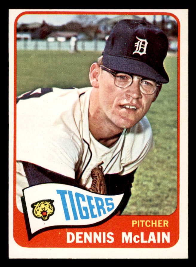 1965 Topps Baseball #236 Denny McLain Tigers EX-MT 540792