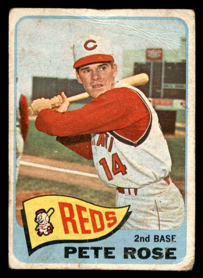 1965 Topps Baseball #207 Pete Rose Reds FR-GD 540794