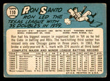 1965 Topps Baseball #110 Ron Santo Cubs VG 540798