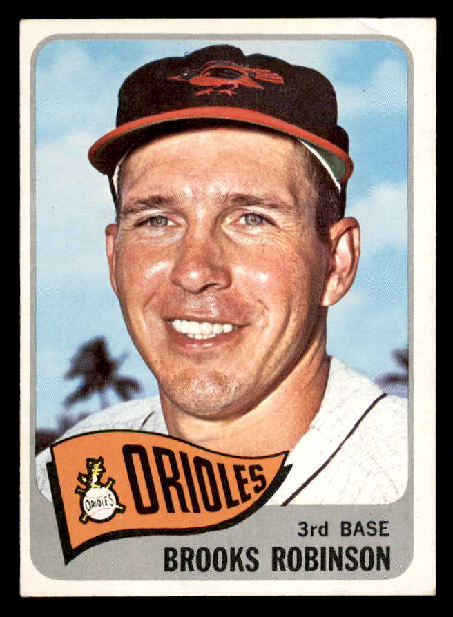 1965 Topps Baseball #150 Brooks Robinson Orioles VG 540800