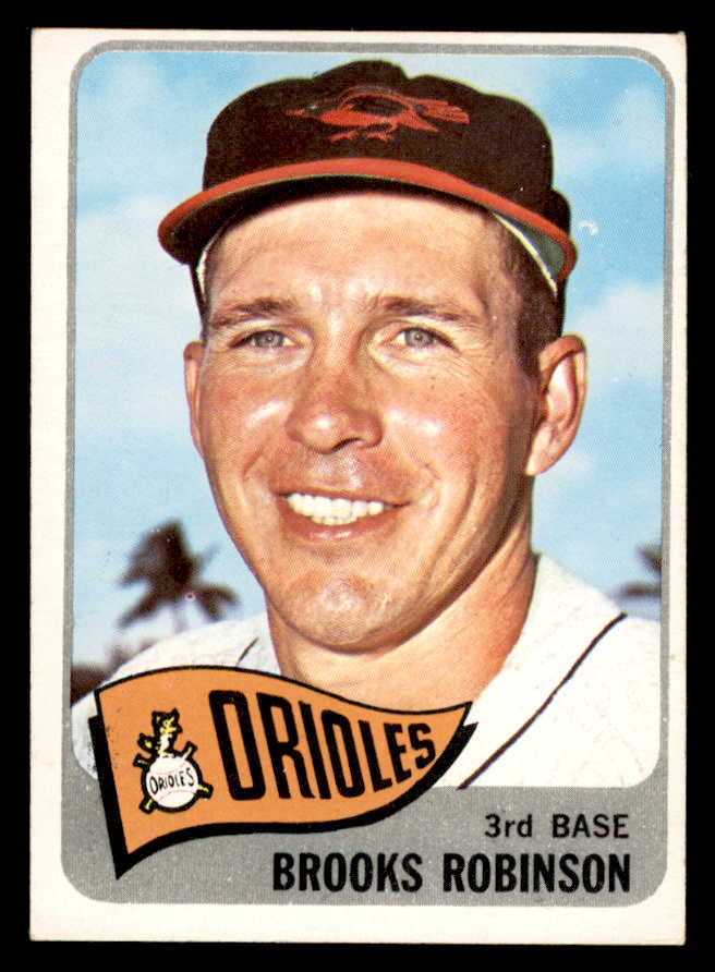 1965 Topps Baseball #150 Brooks Robinson Orioles EX 540803