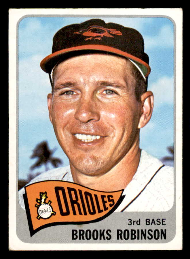 1965 Topps Baseball #150 Brooks Robinson Orioles VG-EX 540804