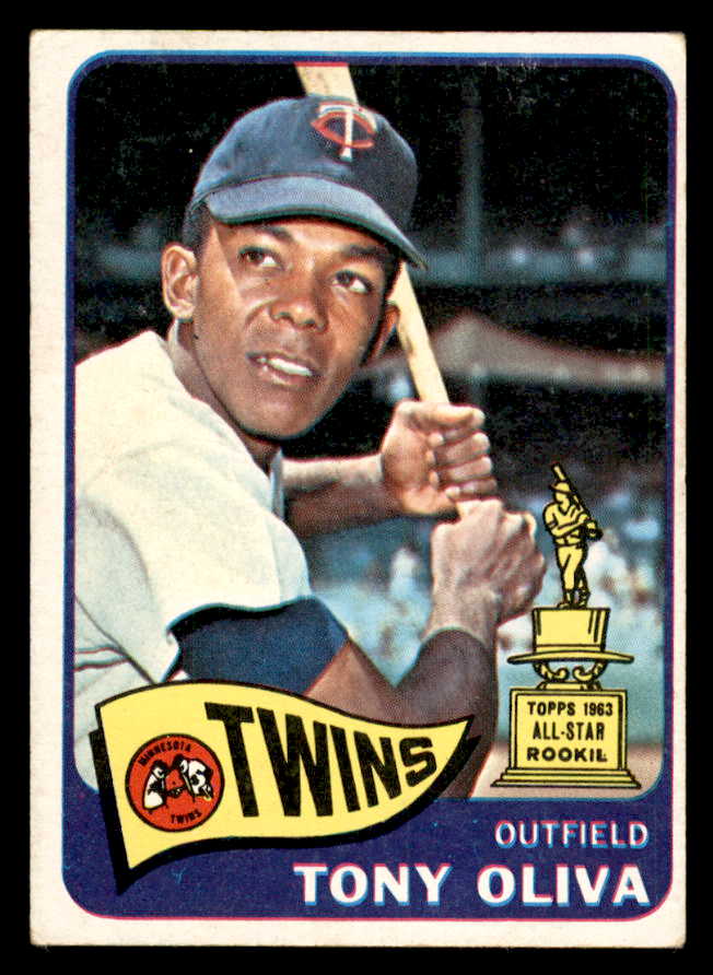 1965 Topps Baseball #340 Tony Oliva Twins EX 540807