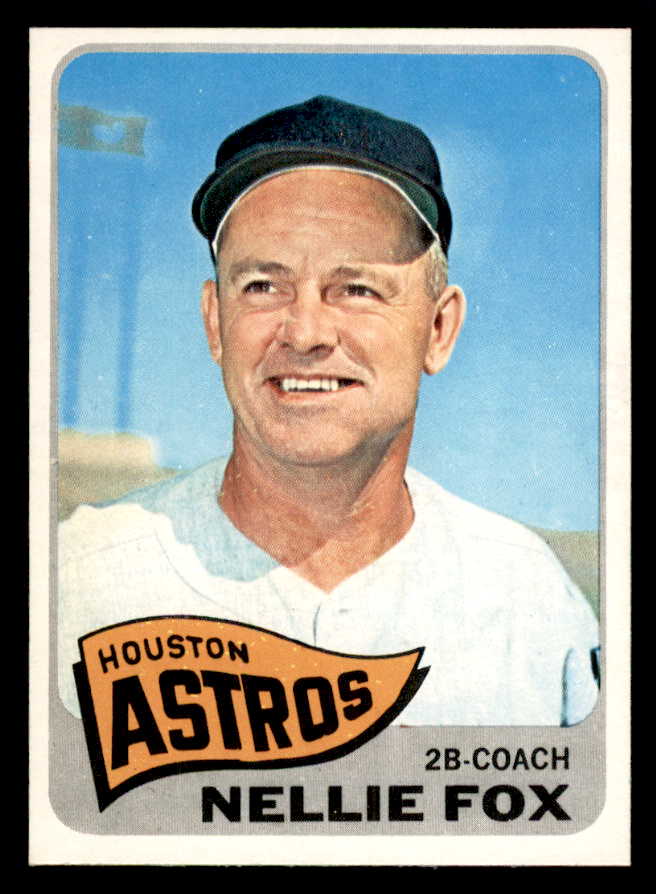 1965 Topps Baseball #485 Nellie Fox Astros NR-MT 540810