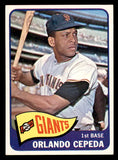 1965 Topps Baseball #360 Orlando Cepeda Giants NR-MT 540812