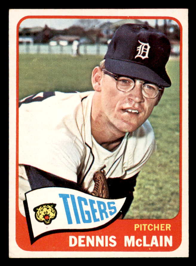 1965 Topps Baseball #236 Denny McLain Tigers EX-MT 540813