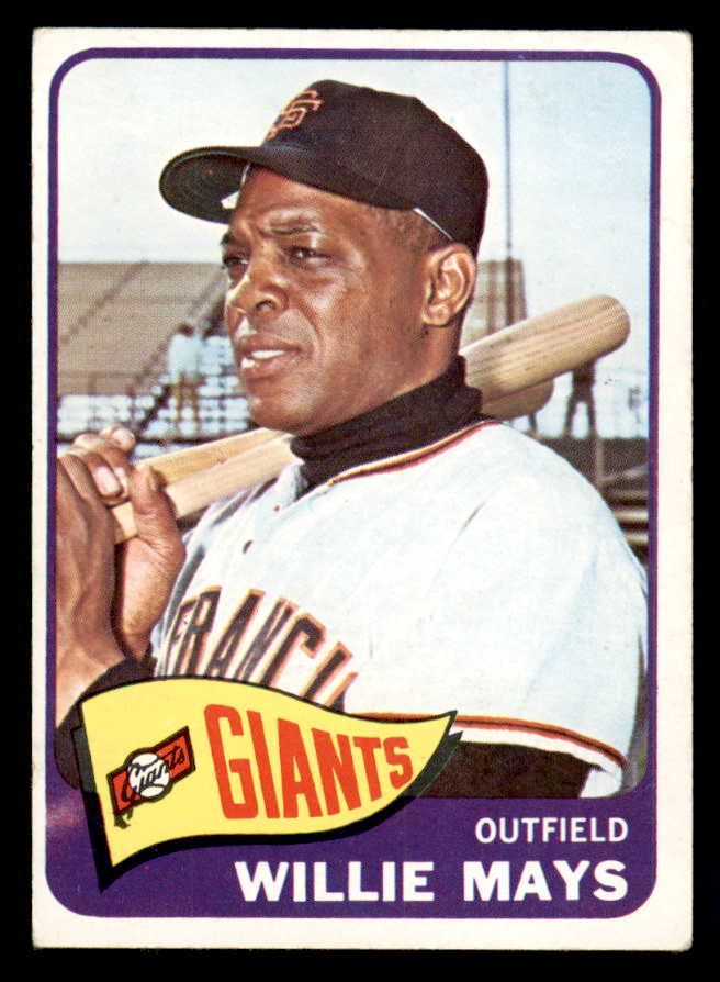 1965 Topps Baseball #250 Willie Mays Giants VG-EX 540815
