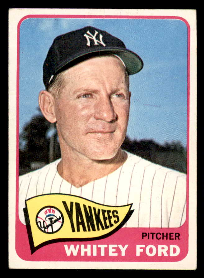 1965 Topps Baseball #330 Whitey Ford Yankees VG-EX 540816
