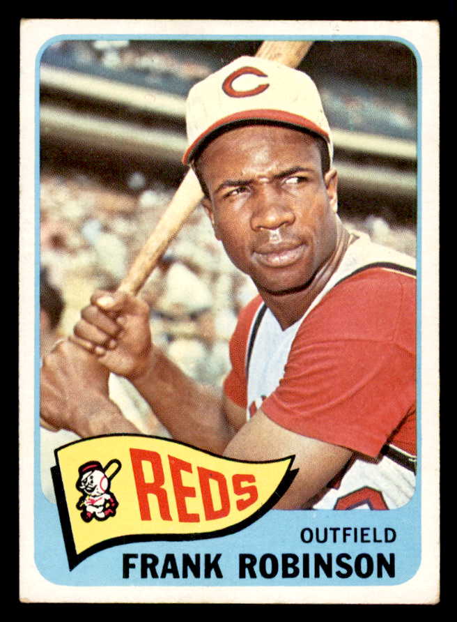 1965 Topps Baseball #120 Frank Robinson Reds EX 540824