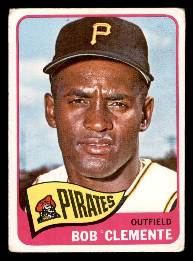 1965 Topps Baseball #160 Roberto Clemente Pirates VG 540827