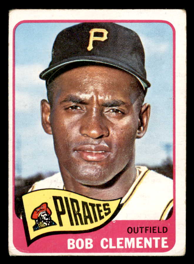 1965 Topps Baseball #160 Roberto Clemente Pirates VG 540829