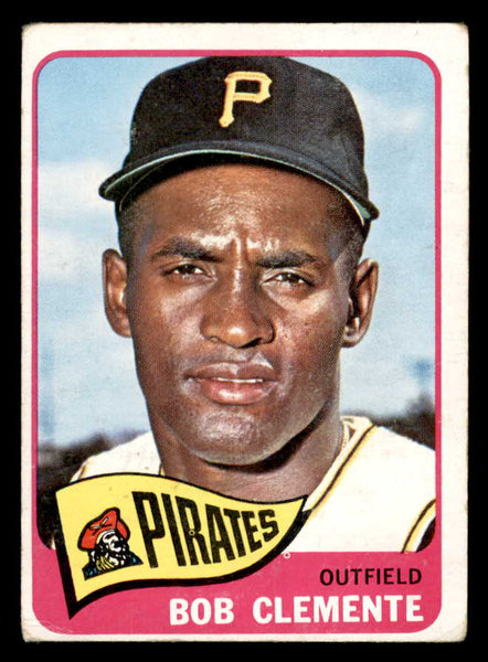 1965 Topps Baseball #160 Roberto Clemente Pirates VG 540829
