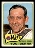1965 Topps Baseball #470 Yogi Berra Mets VG-EX 540836