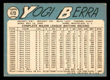 1965 Topps Baseball #470 Yogi Berra Mets VG-EX 540836