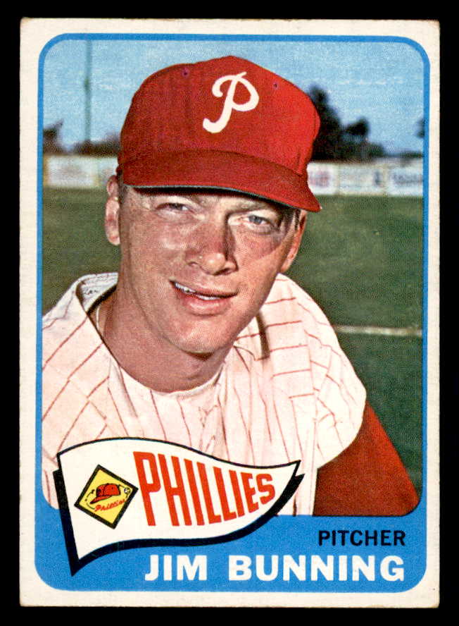 1965 Topps Baseball #020 Jim Bunning Phillies EX+/EX-MT 540837