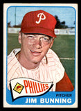 1965 Topps Baseball #020 Jim Bunning Phillies EX+/EX-MT 540837