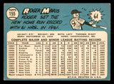 1965 Topps Baseball #155 Roger Maris Yankees VG 540841