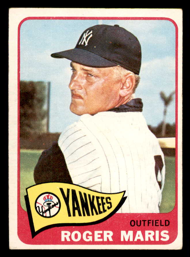 1965 Topps Baseball #155 Roger Maris Yankees VG-EX 540843