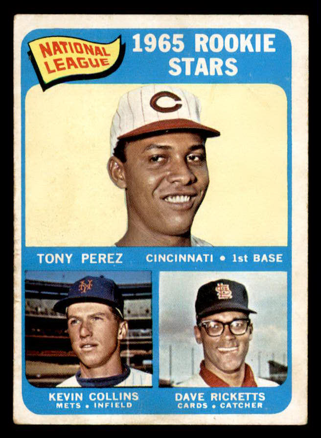 1965 Topps Baseball #581 Tony Perez Reds VG-EX 540845